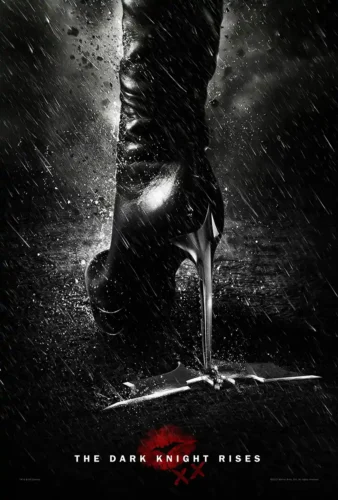 Catwoman The Dark Knight Rises Heel and Batarang Movie Poster