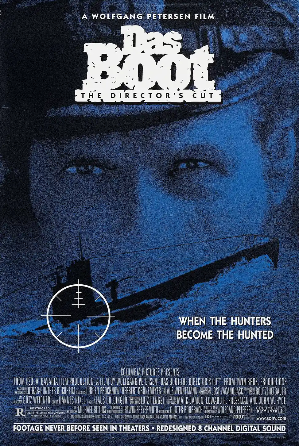 Das Boot Director's Cut | Movie Poster | U-Boat Submarine Wall Art