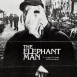 Elephant Man Black and White Lynch Film Poster