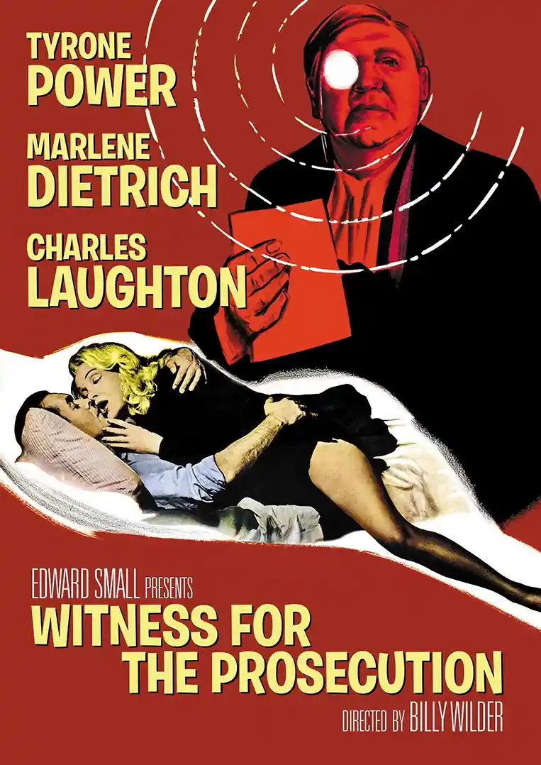 Witness for the Prosecution | Movie Poster | Vintage 1957 Film Art Print