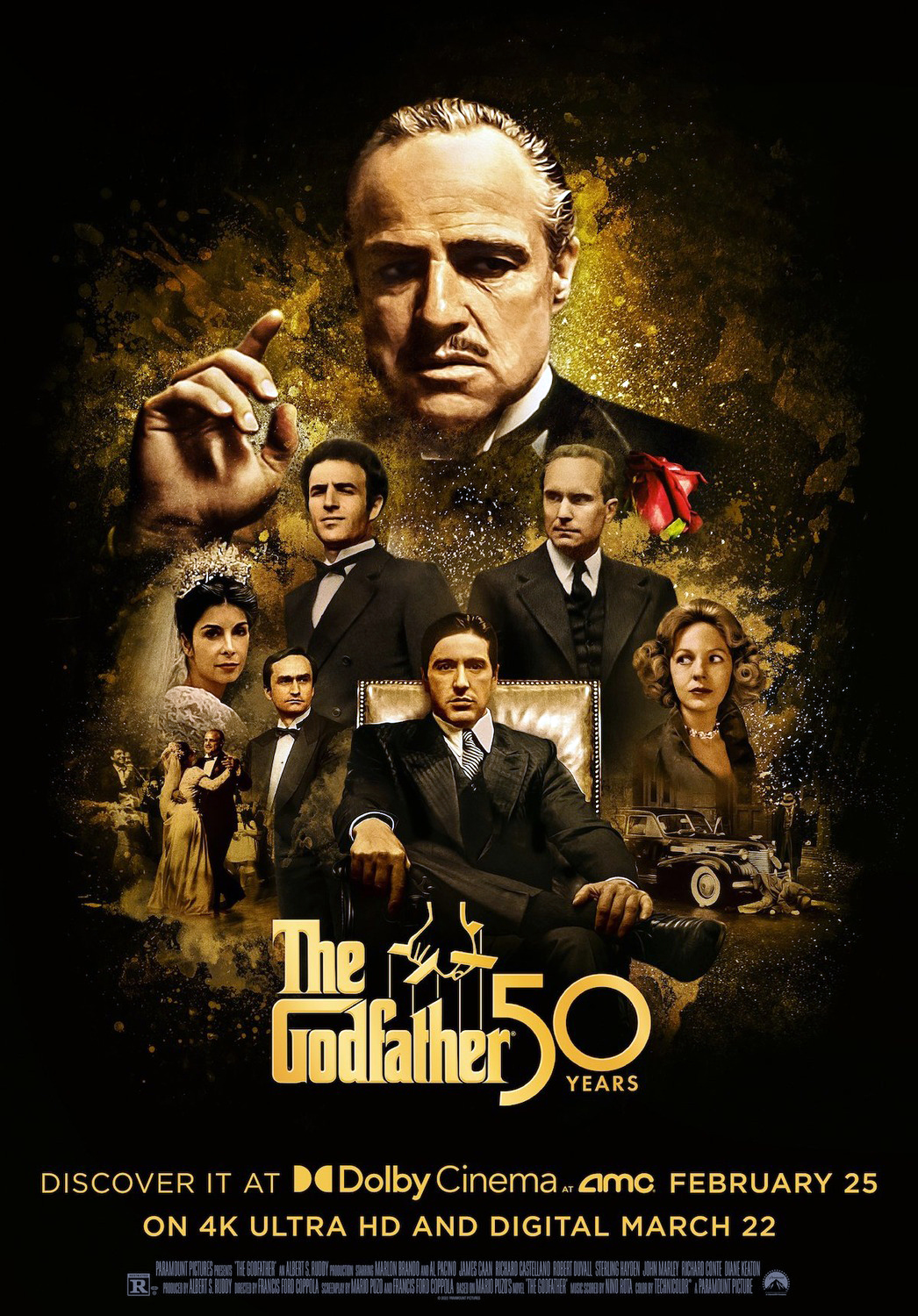 The Godfather | Movie Poster | Iconic Corleone Family Art Print