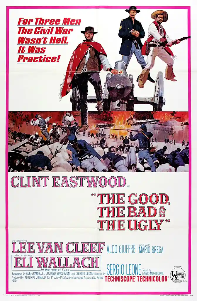 The Good, the Bad and the Ugly | Movie Poster | Original Iconic Wall Art