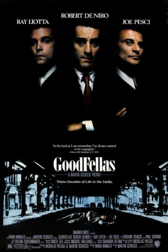 Goodfellas 1990 Theatrical Cinematic Movie Poster