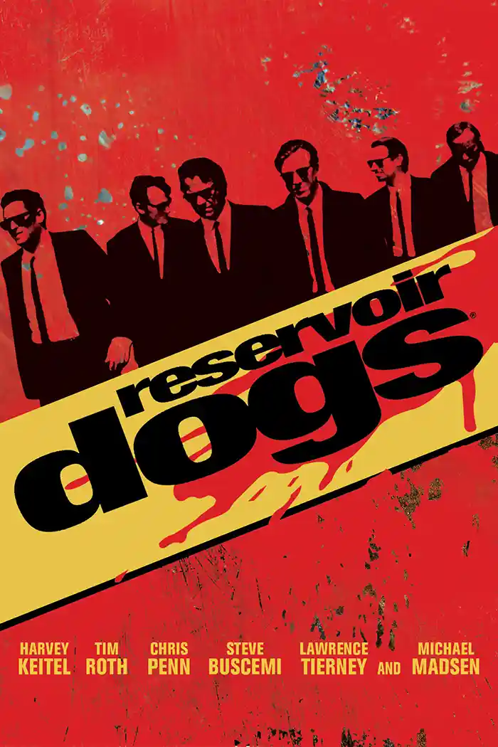 Reservoir Dogs | Movie Poster | Cult Classic Silhouette Wall Art