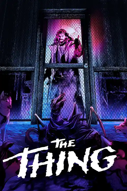 The Thing | Movie Poster | MacReady & Alien Creature Horror Art