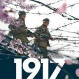 1917 Soldiers and Cherry Blossoms War Movie Poster