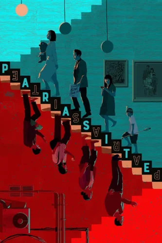 Parasite Movie Staircase Minimalist Bong Joon-ho Movie Poster