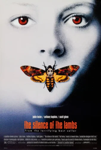 Silence of the Lambs Death's Head Moth Movie Poster