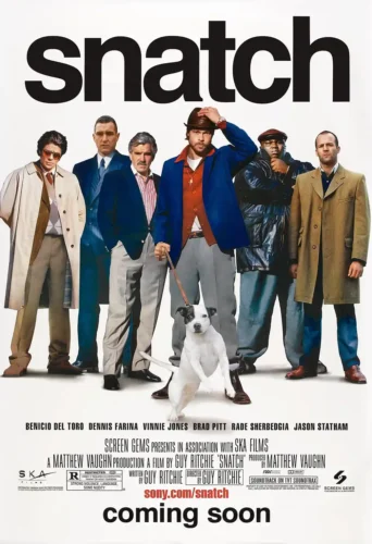 Snatch Ensemble Cast Guy Ritchie Movie Poster