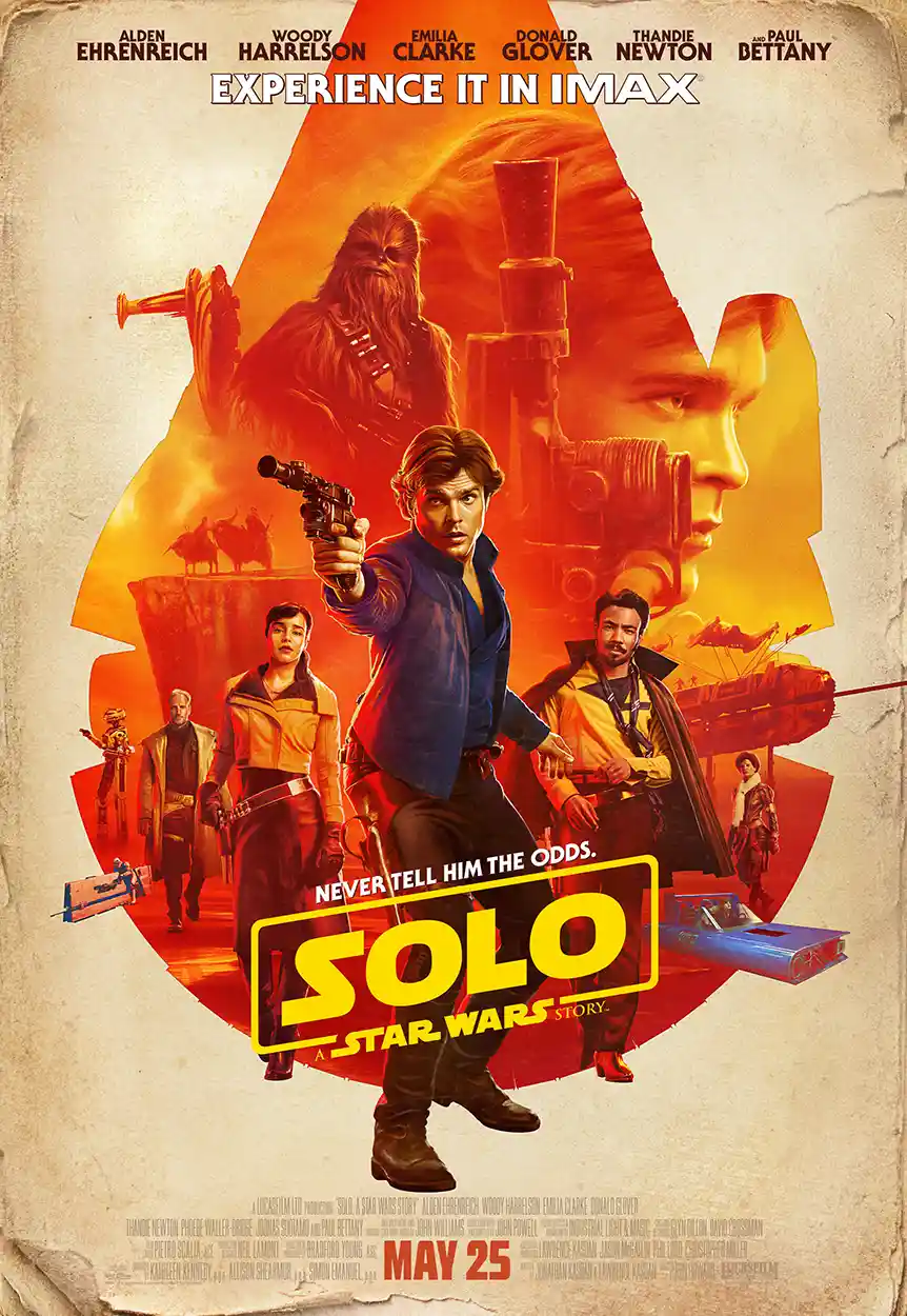 Solo: A Star Wars Story | Movie Poster | Iconic Character Collage Print