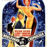 Sunset Boulevard 1950 French Version, Gloria Swanson Movie Poster