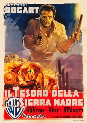Treasure of the Sierra Madre Humphrey Bogart Vintage Movie Poster