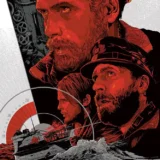 Das Boot 1981 German U-Boat War Red and Black Movie Poster