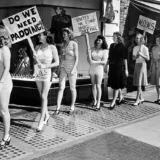 Berkeley Protest 1947 History Photography Black and White Photography Print