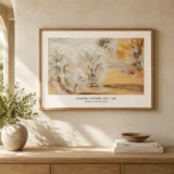 Abiquiu Trees Print, Georgia O'Keeffe New Mexico Wall Art Print