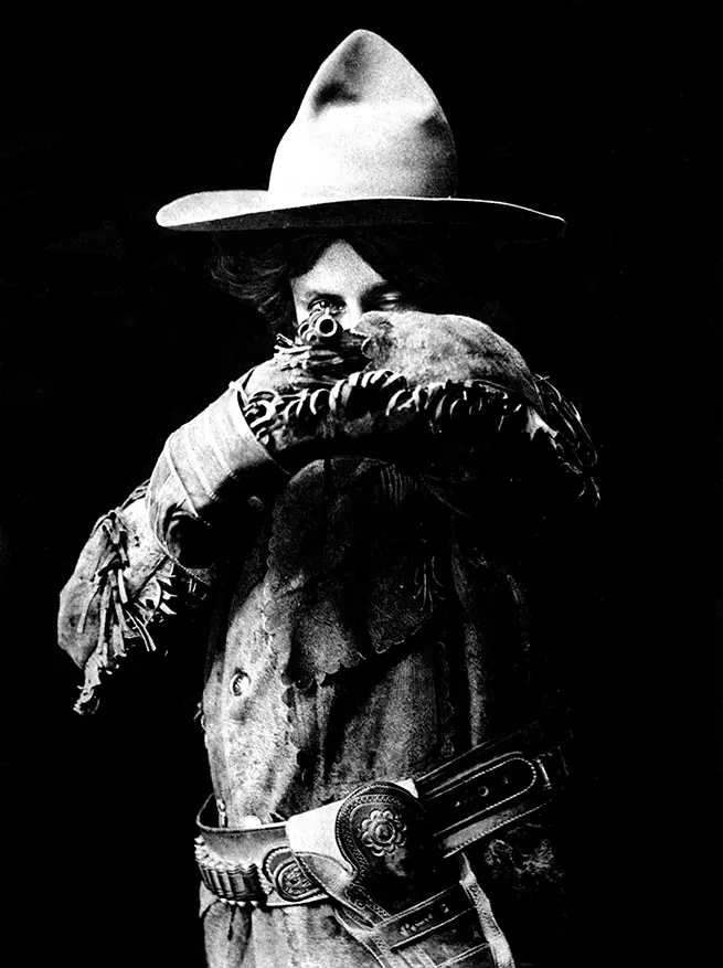 Annie Oakley Print Western Wall Decor Photography Print