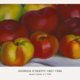 Apple Family Print, Georgia O'Keeffe Still Life Art