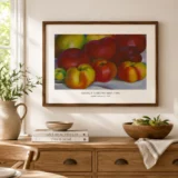 Apple Family Print, Georgia O'Keeffe Still Life Art