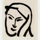 Henri Matisse Bedouin Woman with Untied Veil 1947 Art Print