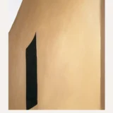Black Patio Door Print, Georgia O'Keeffe Adobe Wall Art Print