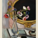Matisse Black Mirror Anemones 1919 Fine Art Poster