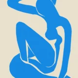 Blue Nude I Henri Matisse Abstract Modern Minimalist Art Print