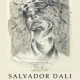 Salvador Dali Charge 1954, Surrealist Monochrome Art Print