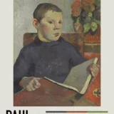 Paul Gauguin, Clovis 1886 Impressionist Portrait Art Print