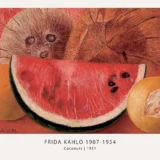 Frida Kahlo Coconuts 1951 Still Life Painting Fine Art Print