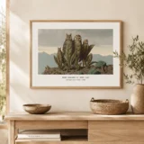 Companions of Fear Print, Magritte Leaf-Owl Surrealist Art