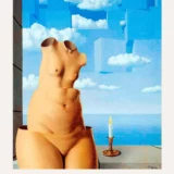Delusions of Grandeur Print, Segmented Figure Wall Art Print