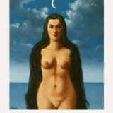 Dress of Galatea Print, Magritte Surreal Seascape Wall Art Print