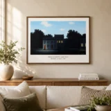 Empire of Lights Print, Day-Night Streetlamp Surreal Art
