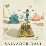 Salvador Dali Femmes aux Papillons Surrealist Art Print