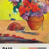 Paul Gauguin Flowers in a Vase Post-Impressionist Art Print