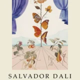 Salvador Dali Flordali II Surrealist Butterfly Art Print