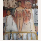 Frida and the Cesarean 1931 Unfinished Kahlo Painting Art Print