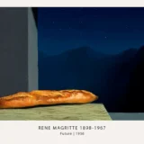 René Magritte Future Art Print, Baguette Night Scene