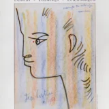 Jean Cocteau Galerie Michelle Champetier Nice Exhibition Art Print