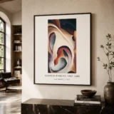 Leaf Motif, Georgia O'Keeffe Abstract Leaf Wall Art Print
