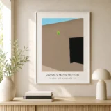 Patio Door Print, Georgia O'Keeffe Adobe Wall Art Print
