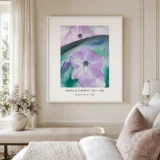Petunia No. 2 Print, Georgia O'Keeffe Floral art