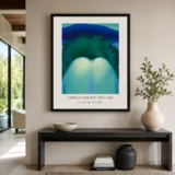 Series I No. 10 Print, Georgia O'Keeffe cool Abstract