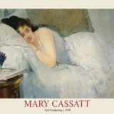 Mary Cassatt Girl Awakening 1878 Impressionist Portrait Art Print