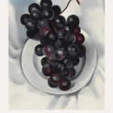 Georgia O'Keeffe grapes Print, Grapes No. 2 still life