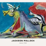 Jackson Pollock Horse 1944 Abstract Surrealist Art Print