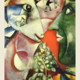 Marc Chagall, I and the Village 1911 Surrealist Art Print