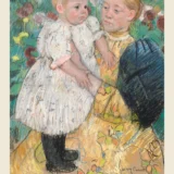 Mary Cassatt In the Garden 1893 Impressionist Art Print
