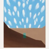 Patio VIII Print, Georgia O'Keeffe Blue Sky Adobe Wall Art Print