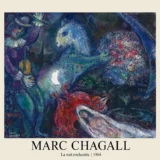 Marc Chagall La Nuit Enchantée 1964 Surrealist Fine Art Print